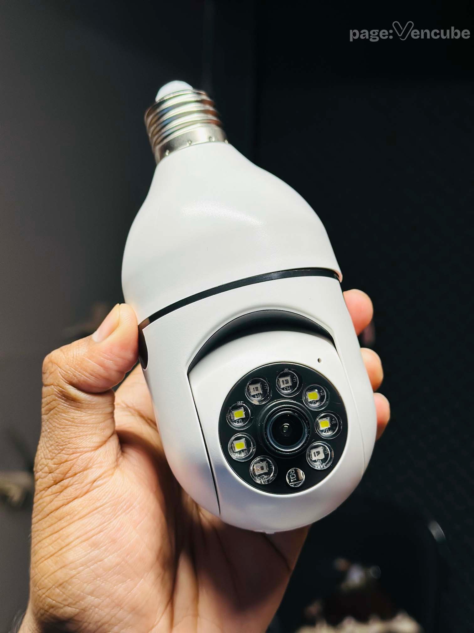 V380 PRO E27 360 Degree 1080P Wireless Home Security IP Camera