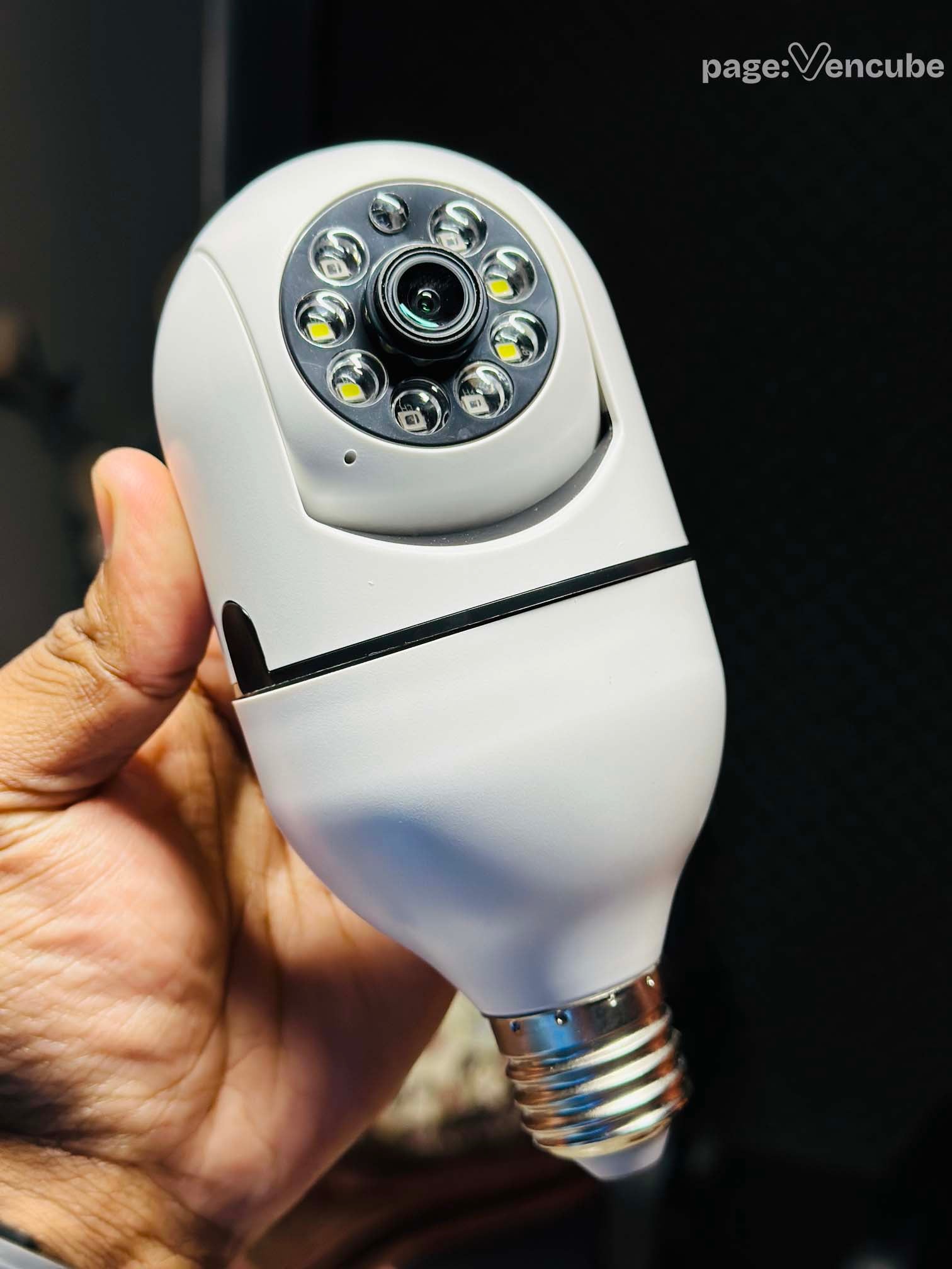 V380 PRO E27 360 Degree 1080P Wireless Home Security IP Camera